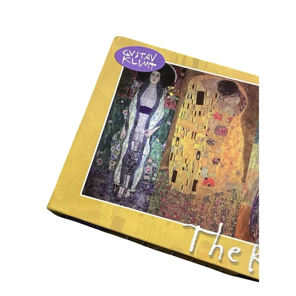 Gustav Klimt The Kiss 1000 Piece Jigsaw Puzzle Sealed Pieces Complete